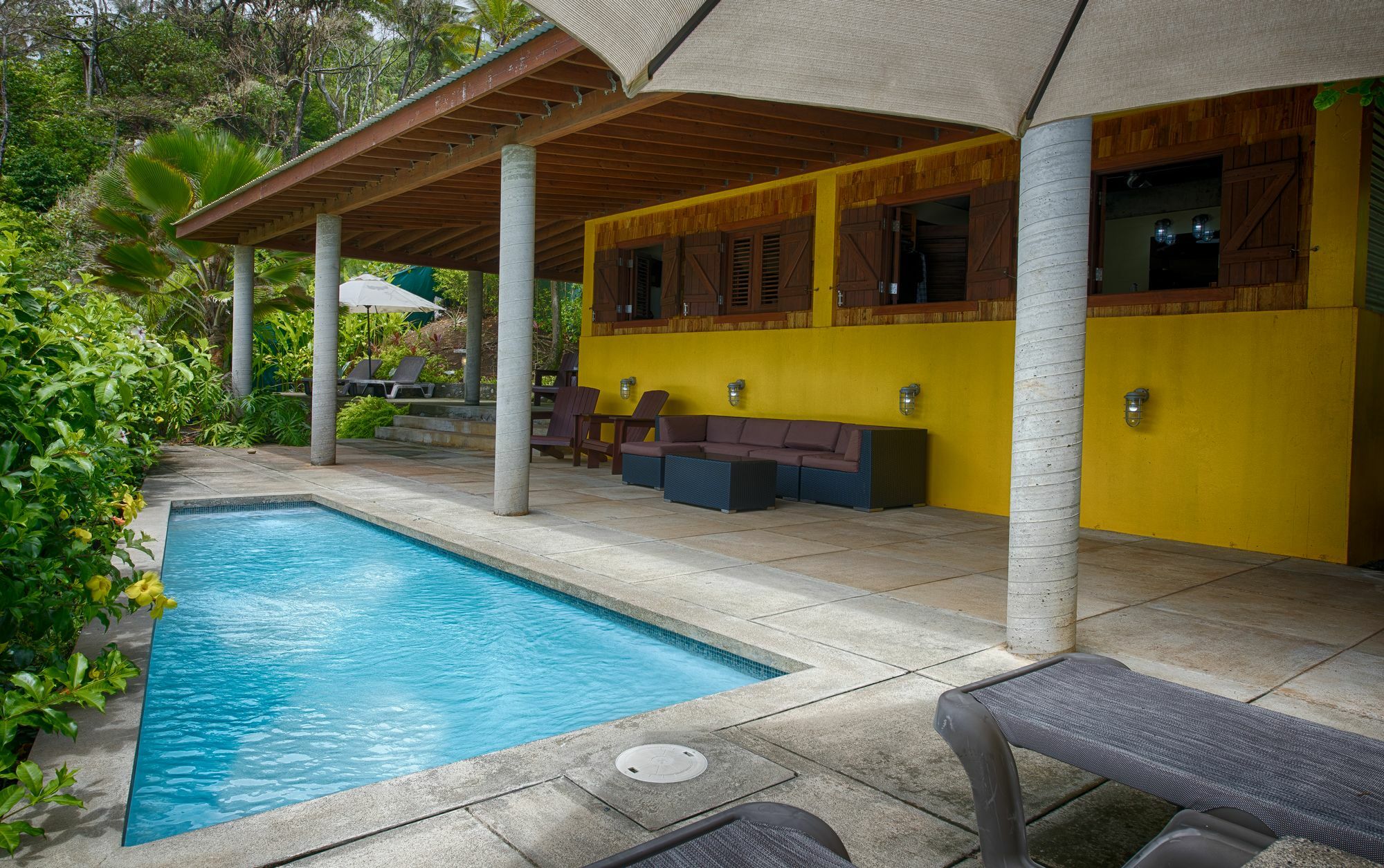 Pagua Bay House - Oceanfront Cabana'S Marigot Exterior foto