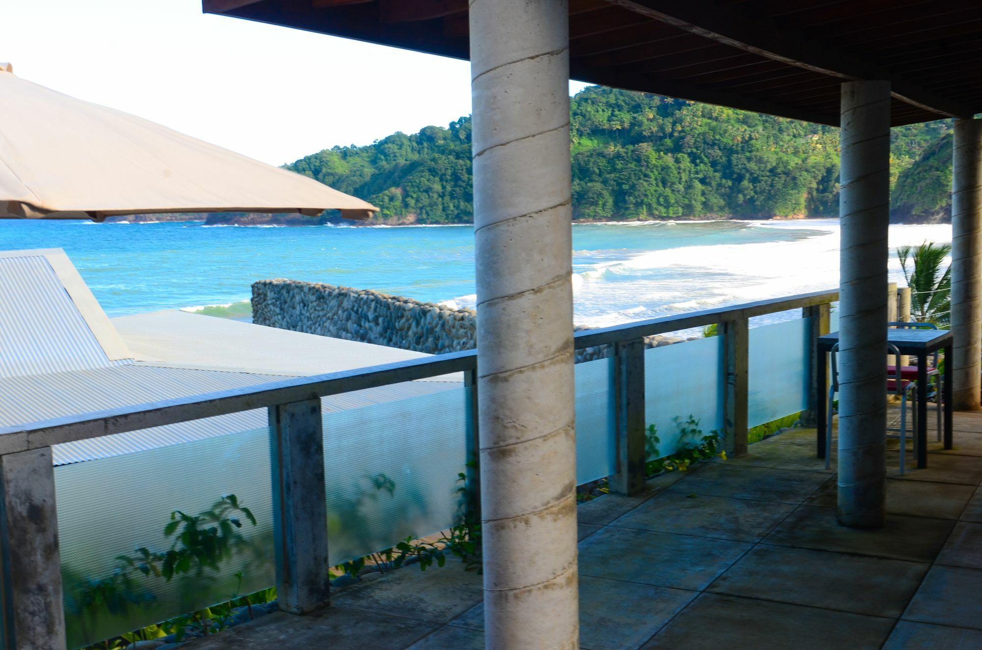 Pagua Bay House - Oceanfront Cabana'S Marigot Exterior foto