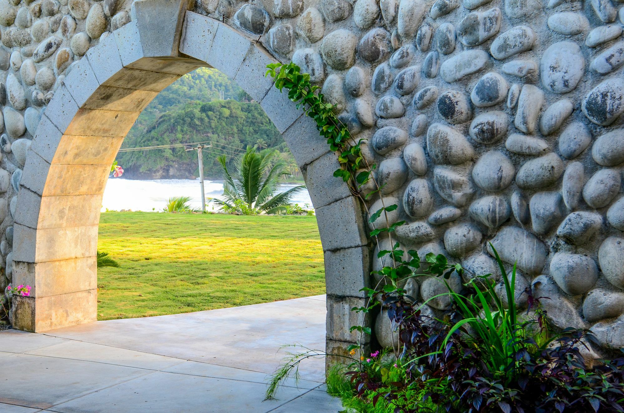 Pagua Bay House - Oceanfront Cabana'S Marigot Exterior foto