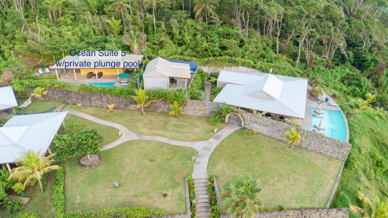 Pagua Bay House - Oceanfront Cabana'S Marigot Exterior foto